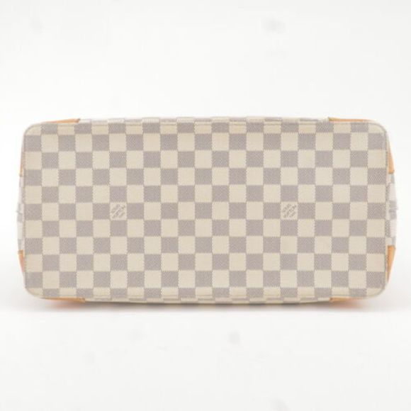 Authentic Louis Vuitton Damier Azur Hampstead MM Hand Bag N51206 - Picture 5 of 13